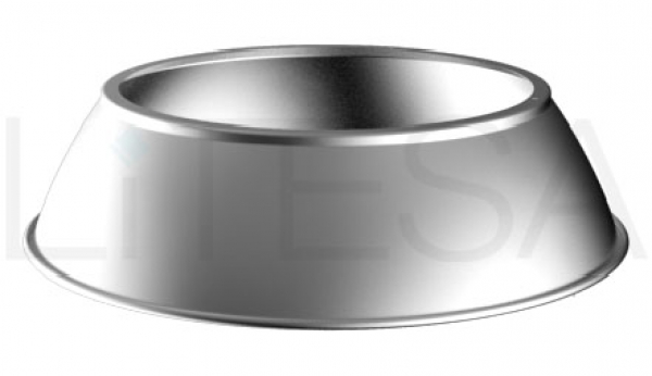 LED Hallenstrahler TBX I Reflektor 90° I Aluminium